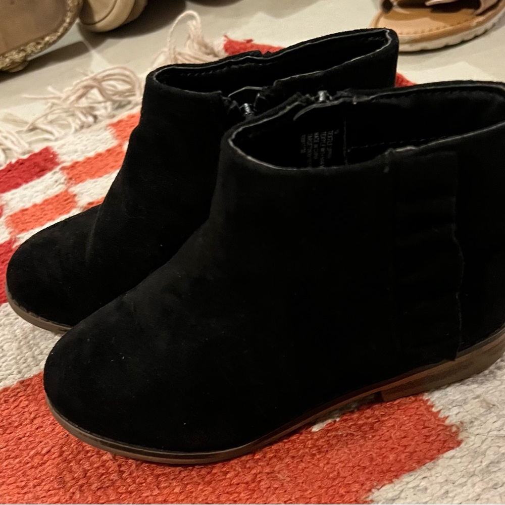 Black Suede Ankle Boots